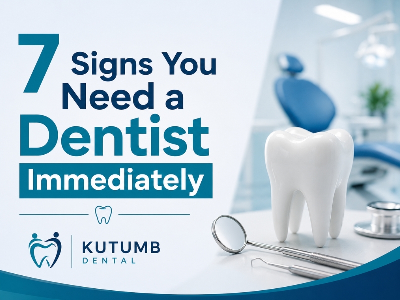 dentist warning signs
