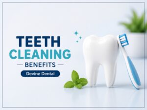 Professional teeth cleaning treatment in Indirapuram for plaque removal, healthy gums, and improved oral hygiene