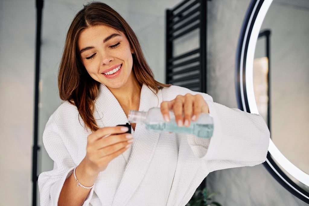 Rinsing-thumb
